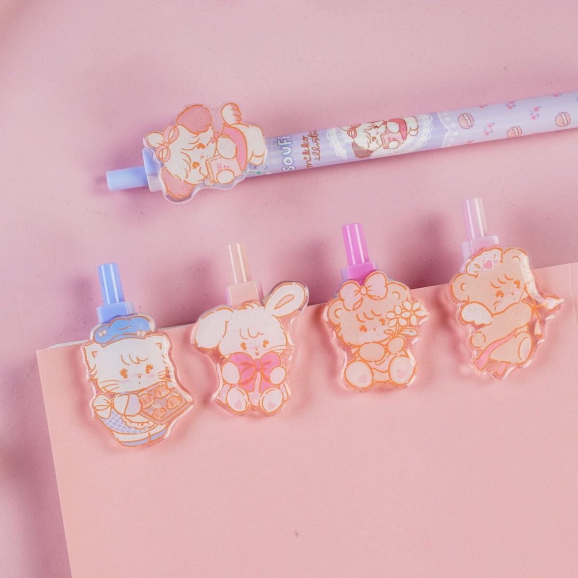 MIKKO-Sticker-Adorned-Retractable-Gel-Pen-5-Pack-Set-3