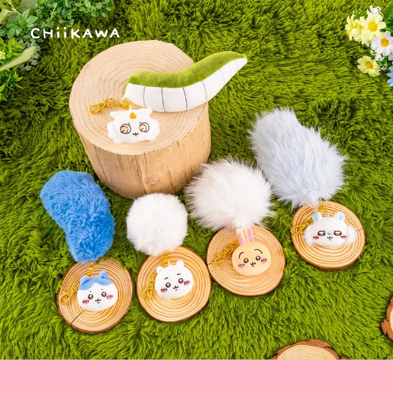 Chiikawa Big Tail Series Keychain Pendant