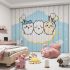Chiikawa No-Punch Children's Room Decorative Curtains (6)