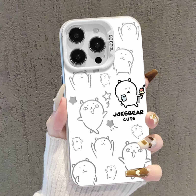 Self Deprecating Bear Suitable For Apple Phone Case (3)