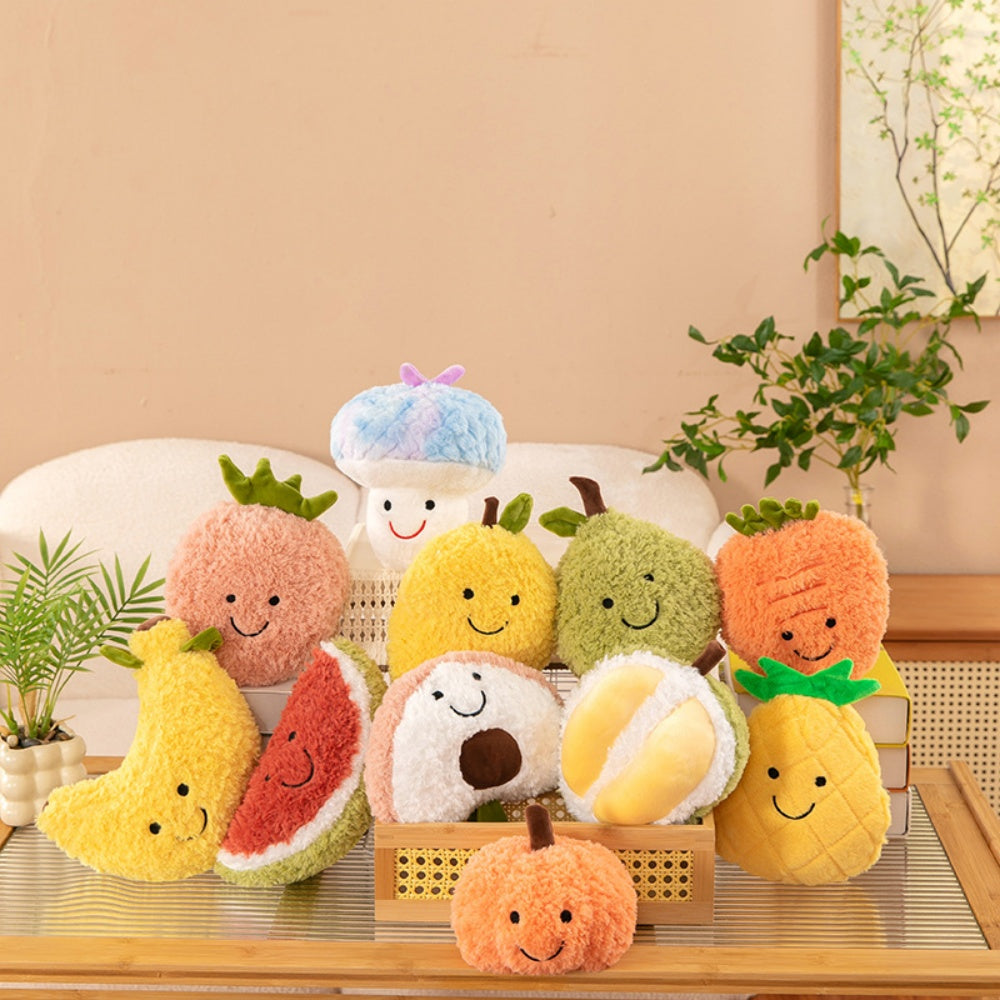 Fruit Plush Pillow – Kawaii Fruit Series Doll