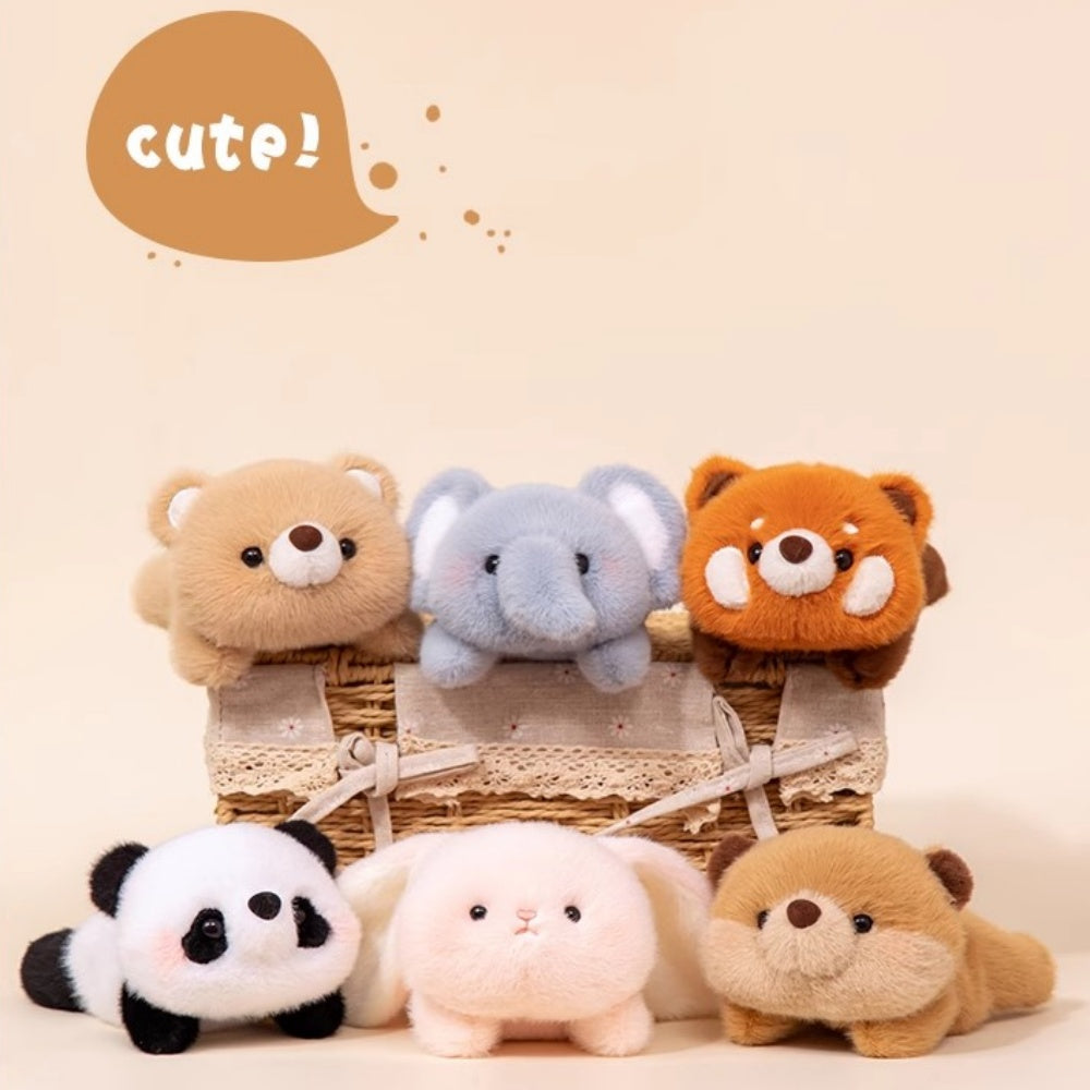 Plush Desktop Wrist Rest Pad – Cute Ergonomic Mouse Pad