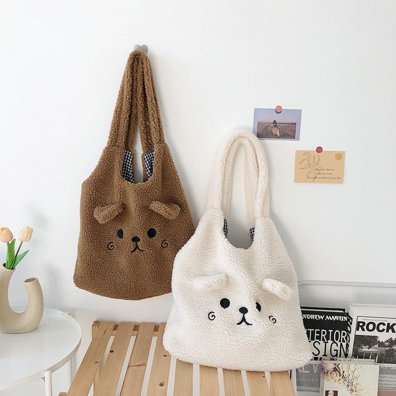 Fluffy Pup Tote